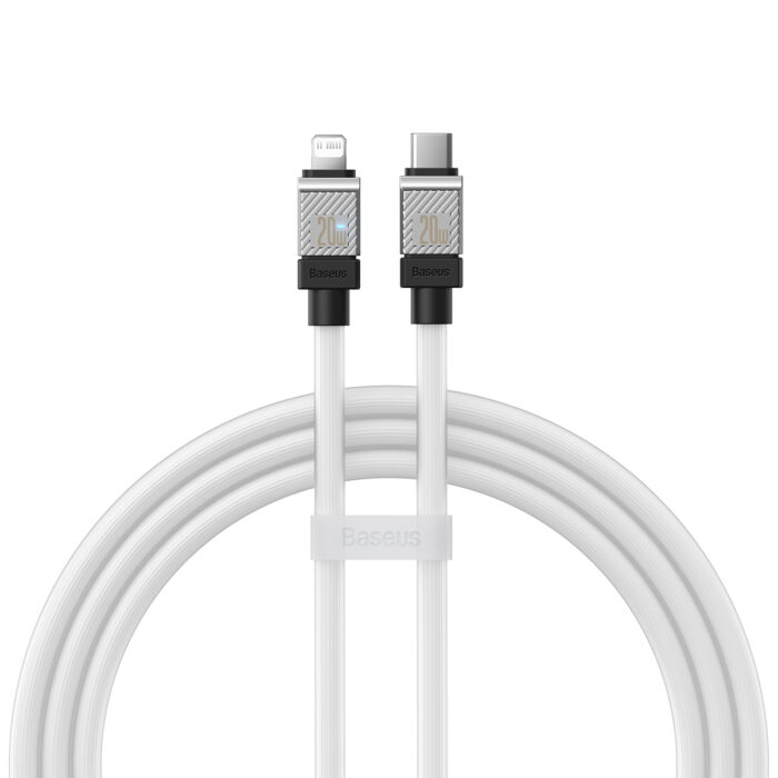 Baseus cable CoolPlay USB-C - Lightning 1m 20W white