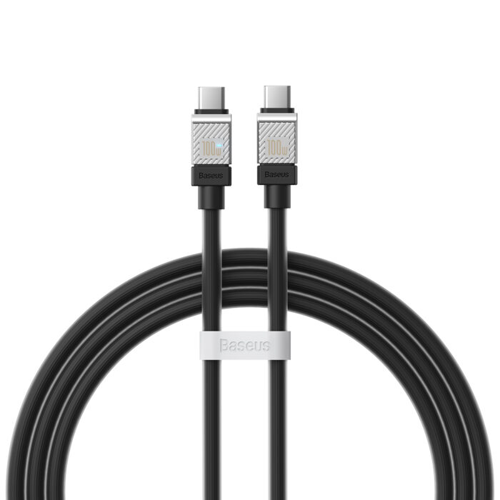 Baseus cable CoolPlay USB-C - USB-C 1m 100W black