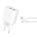 XO wall charger CE02C 2x USB 2