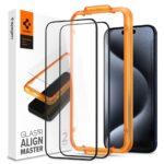 Spigen tempered glass ALM GLASS FC 2-PACK for iPhone 15 Pro 6