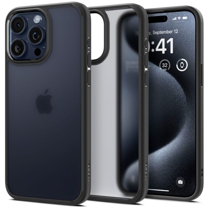 Spigen Ultra Hybrid case for iPhone 15 Pro 6