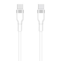 Setty USB-C - USB-C cable 1m 3A KSC-C-130 white