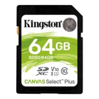 Kingston memory card 64GB microSDXC Canvas Select Plus SDS2