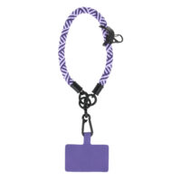 Universal wrist strap purple