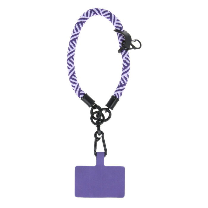 Universal wrist strap purple