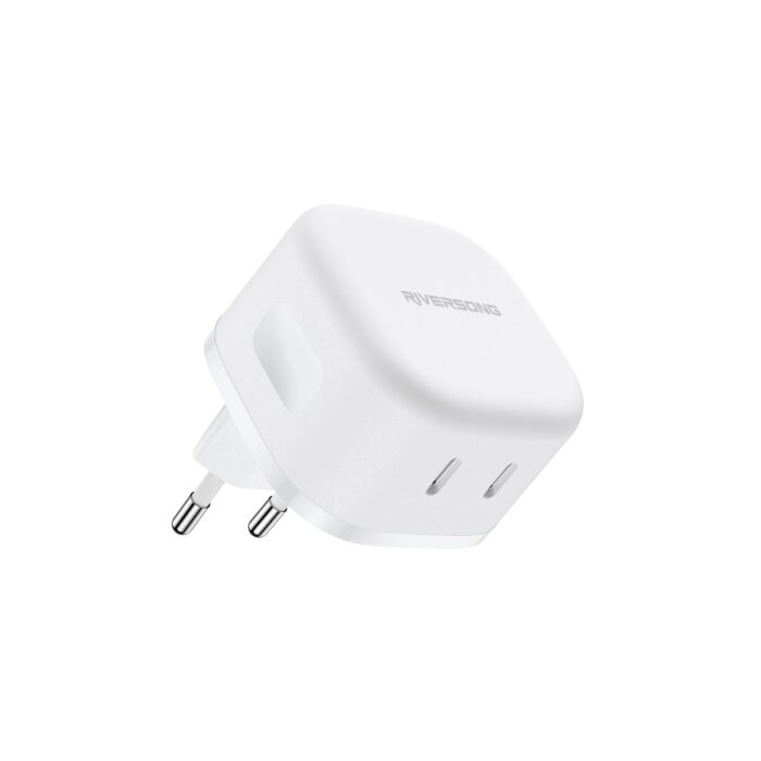 Riversong wall charger PowerKub G35 2x USB-C 35W white AD107