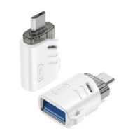 XO adapter NB256C OTG USB - microUSB white