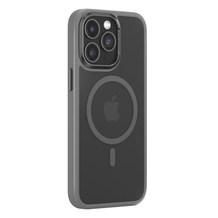 Comma case Joy Elegant Mag for iPhone 15 gray