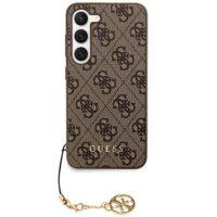 Guess case for Samsung Galaxy S24 Ultra S928 GUHCS24LGF4GBR brown hardcase 4G Charms Collection