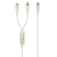 XO cable NB-Q262 2in1 PD USB-C - Lightning + USB-C 1