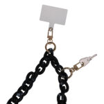 Phone chain long mottled black