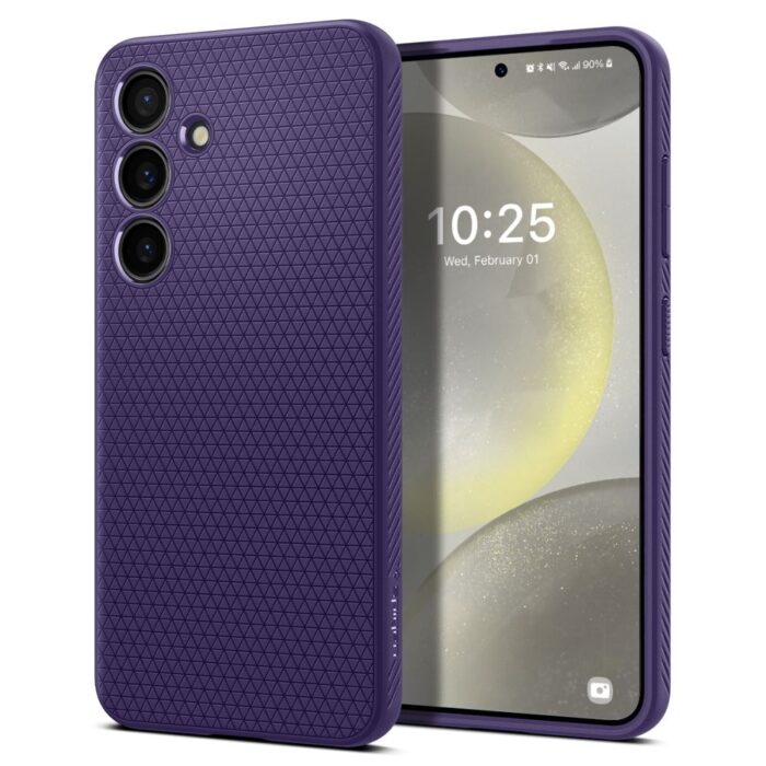 Spigen Liquid Air case for Samsung Galaxy S24 deep purple