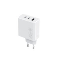 Maxlife MXTC-07-45ACC PD QC charger 2x USB-C 1x USB 45W white