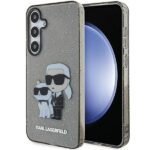 Karl Lagerfeld case for Samsung Galaxy S24 Plus KLHCS24MHNKCTGK black HC IML GLIT NFT K&C