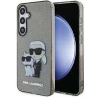 Karl Lagerfeld case for Samsung Galaxy S24 Plus KLHCS24MHNKCTGK black HC IML GLIT NFT K&C