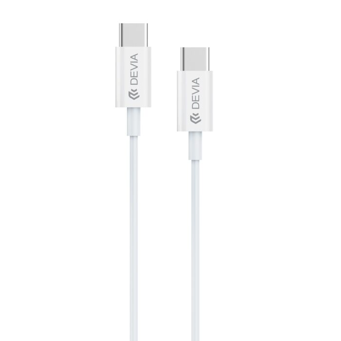 Devia cable Smart EC042 PD USB-C - USB-C 60W 3A white