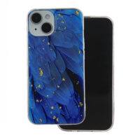 Gold Glam case for Samsung Galaxy A35 5G blue