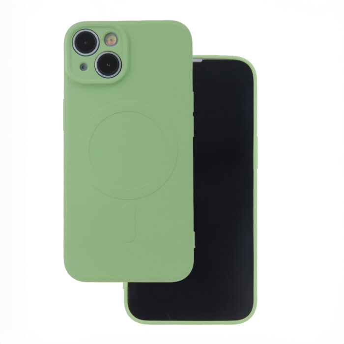 Simple Color Mag case for Samsung Galaxy S24 light green