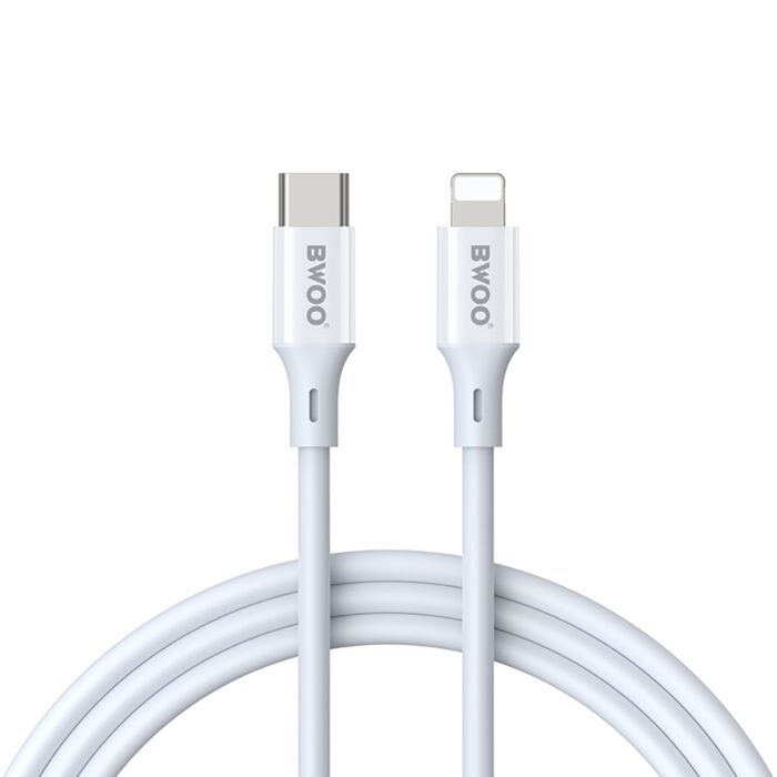 BWOO 27W Cable X283 C-L USB-C to Lightning ABS case + TPE