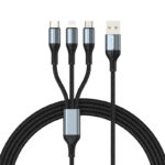 BWOO Fast 3 in 1 USB 3A Charging Cable X274