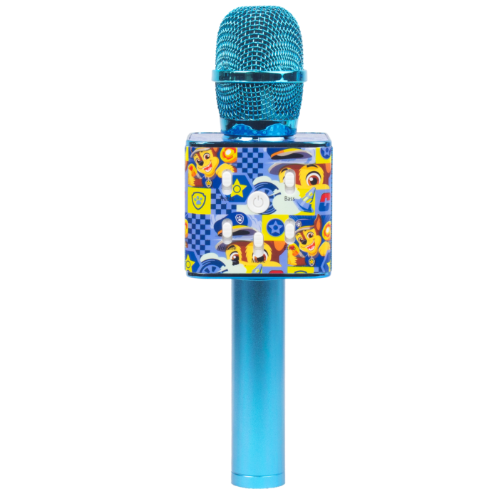 Paw Patrol karaoke microphone blue