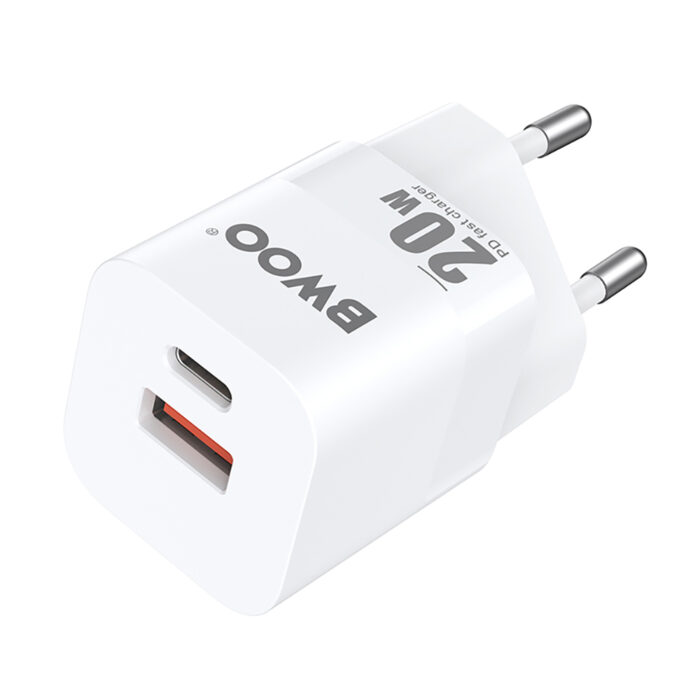 BWOO 20W mini wall charger CDA156 USB-C