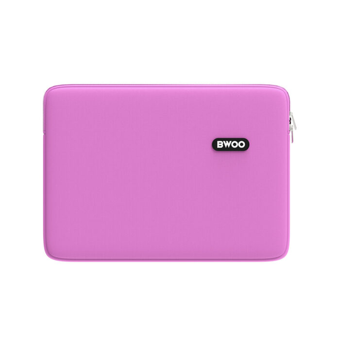 BWOO neoprene laptop bag size 14" pink