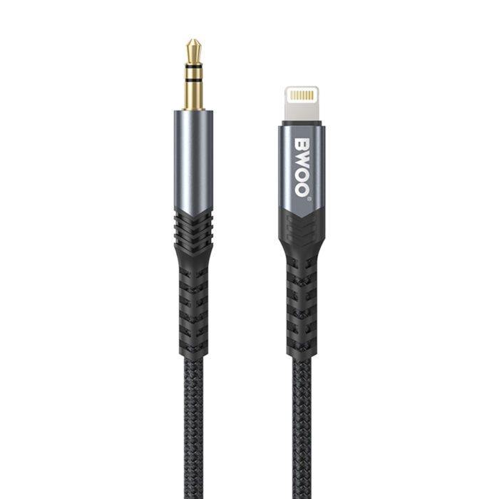 BWOO audio cable BO-AUX068 aux 3.5mm-lightning