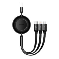 Baseus cable Bright Mirror 2 3w1 USB - micro USB + Lightning + USB-C 1