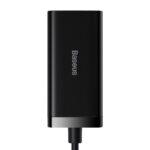 Baseus wall charger GaN3 Pro 100W 2x USB-C 2x USB black