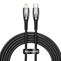 Baseus Glimmer Series Fast Charging Data Cable Type-C to iP 20W 2m Black