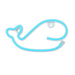 Neon LED Light WHALE blue Bat + USB FLNE19 Forever Light