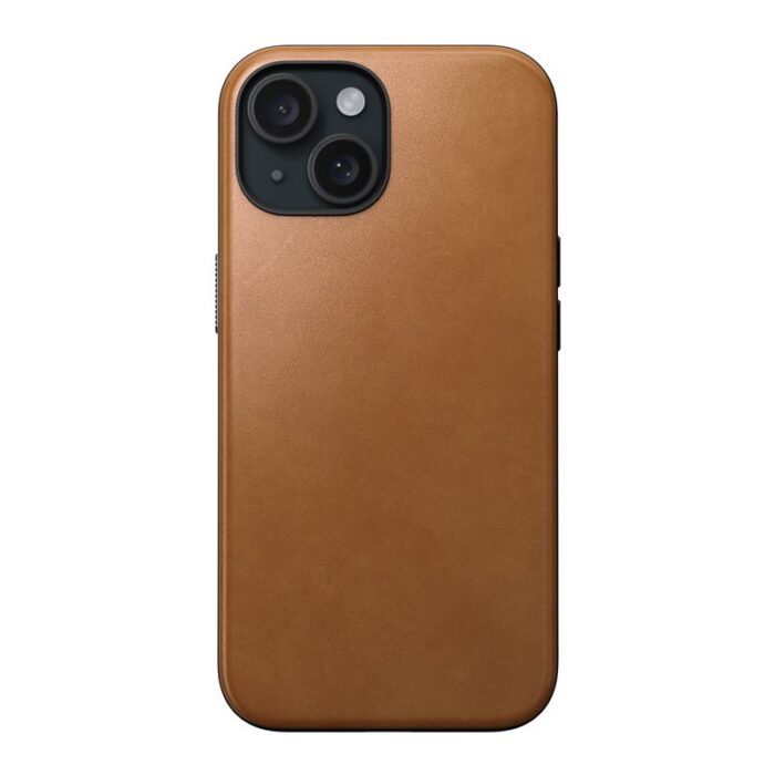 Nomad Modern Leather case for iPhone 15 6