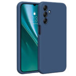 Etteri Silicone case for Samsung Galaxy A15 4G / A15 5G dark blue