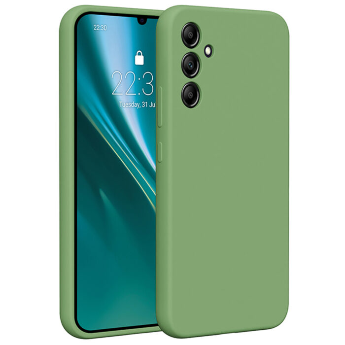 Etteri Silicone case for Samsung Galaxy A34 5G light green