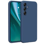 Etteri Silicone case for Samsung Galaxy A55 5G dark blue