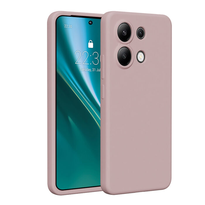 Etteri Silicone case for Xiaomi Redmi Note 13 4G light pink