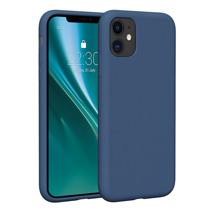 Etteri Silicone case for iPhone 11 dark blue