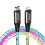 BWOO 27W cable X279C-L USB-C to lightning with RGB colourful light