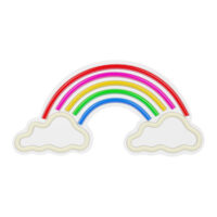 Neon PLEXI LED RAINBOW ON CLOUDS multicolor FPNE32 Forever Light