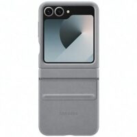 Samsung Flap ECO-Leather Case for Samsung Galaxy Z Flip6 F741 gray