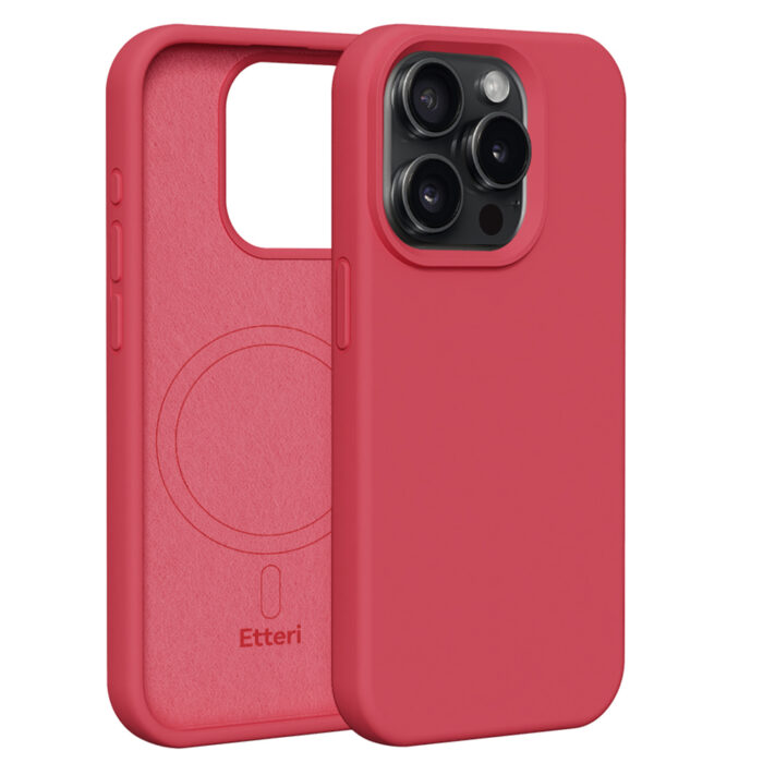 Etteri Silicone Mag case for iPhone 15 Pro 6