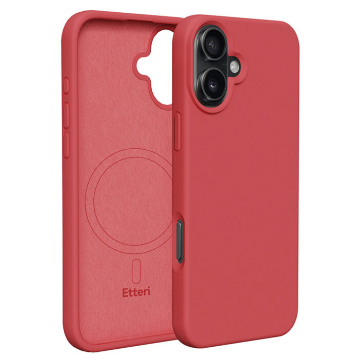 Etteri Silicone Mag case for iPhone 16 Plus 6