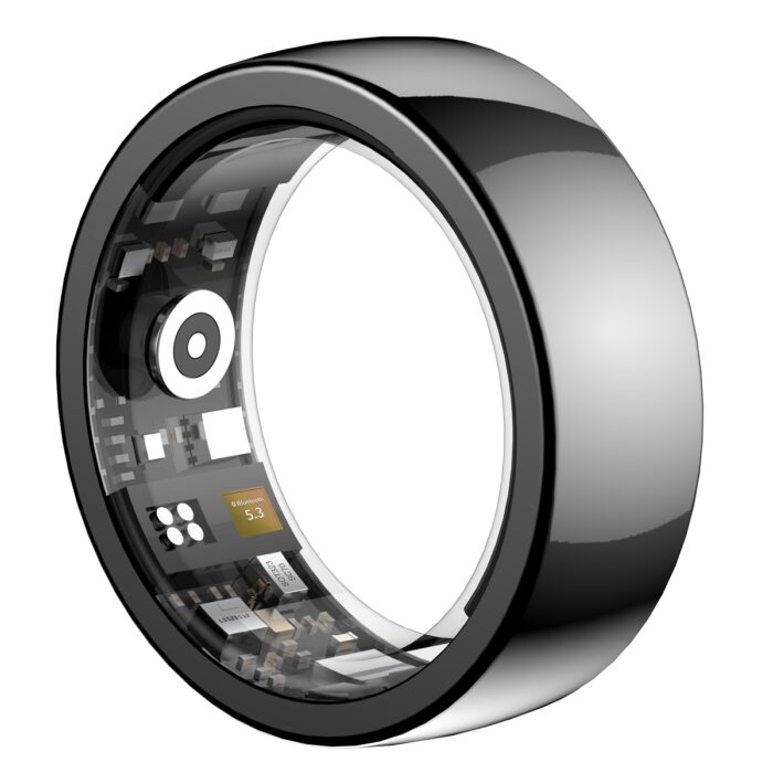 Riversong smart ring Trinity black SR01 size 7 diameter inside mm