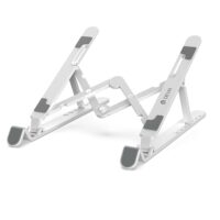 Devia adjustable folding holder stand EL159 for laptop tablet white