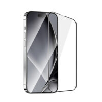 Tempered glass metal frame for iPhone 14 Pro 6