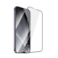 Tempered glass metal frame for iPhone 14 Pro Max 6