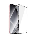 Tempered glass metal frame for iPhone 15 6