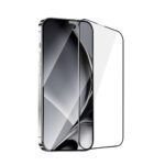 Tempered glass metal frame for iPhone 16 Pro Max 6