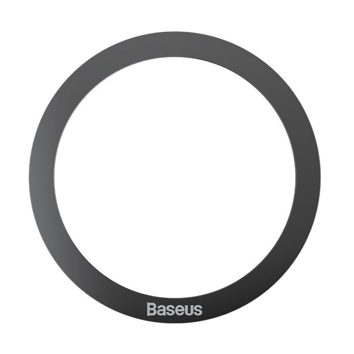 Baseus set of stickers HALO for the magnetic holder round black plates 2 pcs